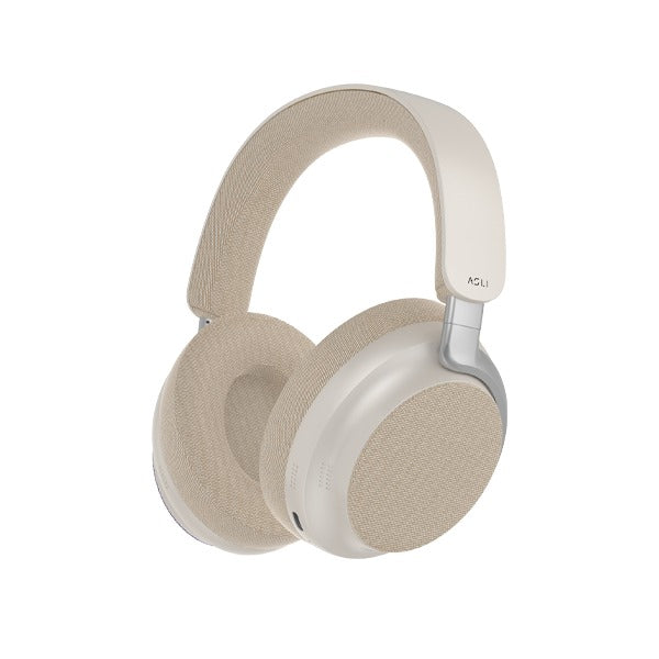 Asli Global Echo Max II Ultimate Sound Over-Ear Wireless Headphones | Beige Asli Global Echo Max II Ultimate Sound Over-Ear Wireless Headphones | Beige